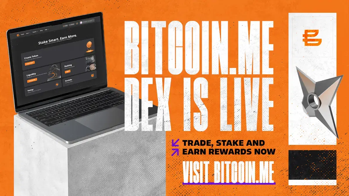 Bitcoin.me Launches Its Decentralized Exchange: Trade, Earn, and Grow in Web3